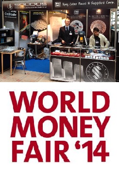 Unserer Stand auf der World Money Fair 2014